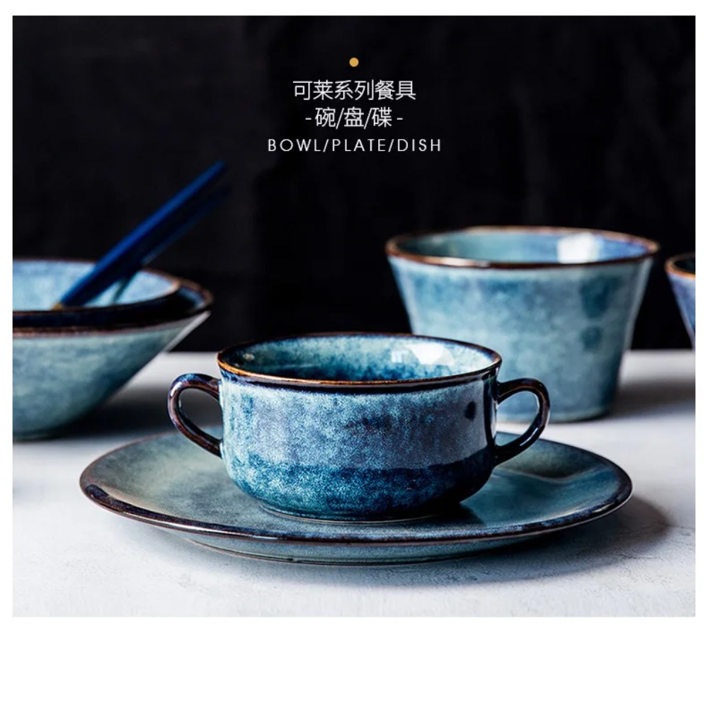 Dim Sum Basket - Vaisselle en céramique rétro chinoise avec