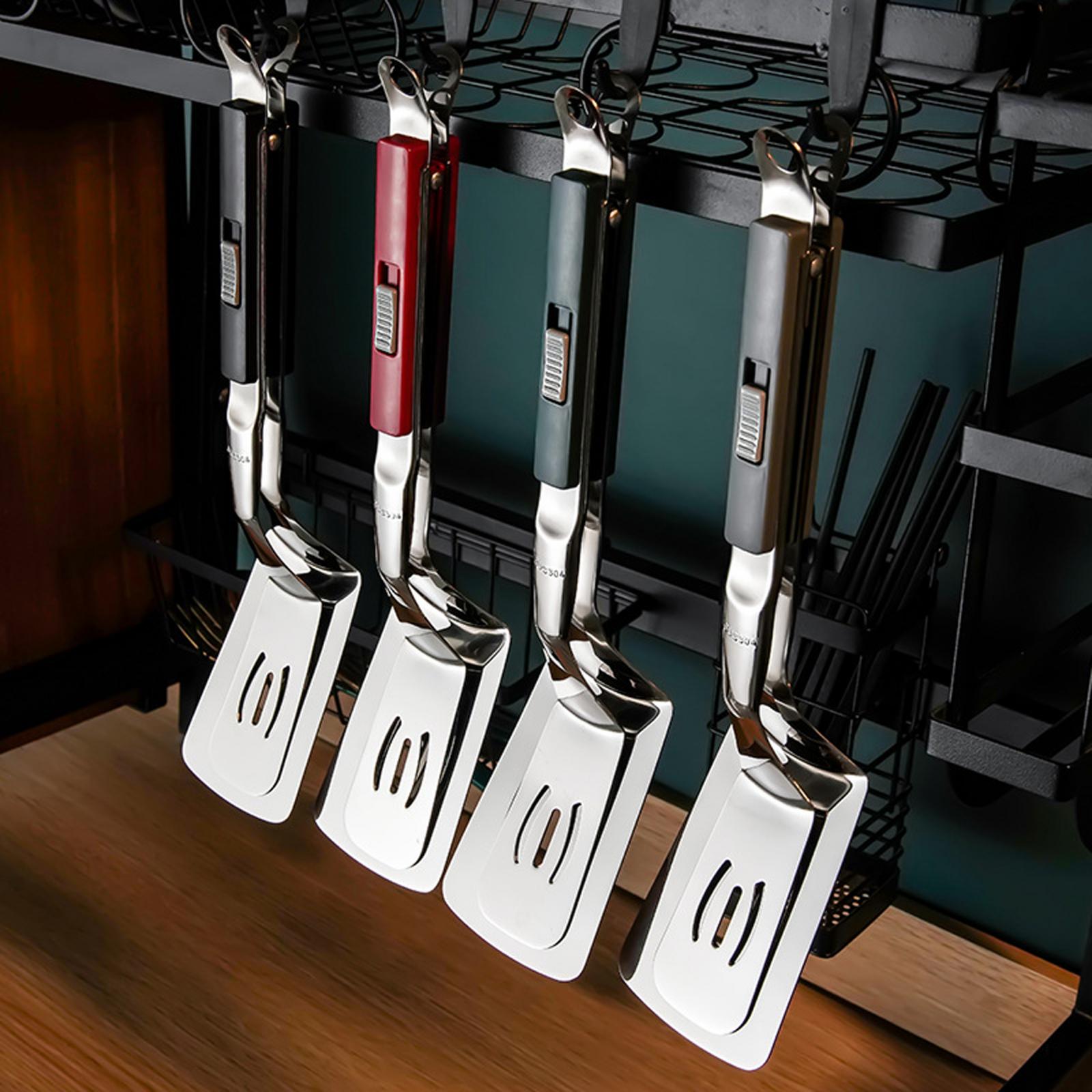 Okonomiyaki Spatula - Spatule à double fente en acier