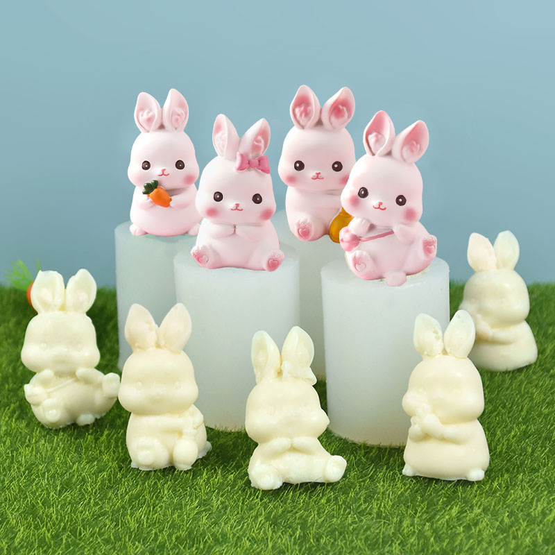 Moule 3D en Silicone lapin de  - Bunny Cake Mold avis et prix